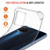 Clear Soft TPU Phone Case For Vivo V21E V23E V20 Pro Y1S Y21S Y31 Y15S Y33S Y50 Y20S Y20i Y11S Y12S Shockproof Trnaprent Silicone Back Cover Bumper