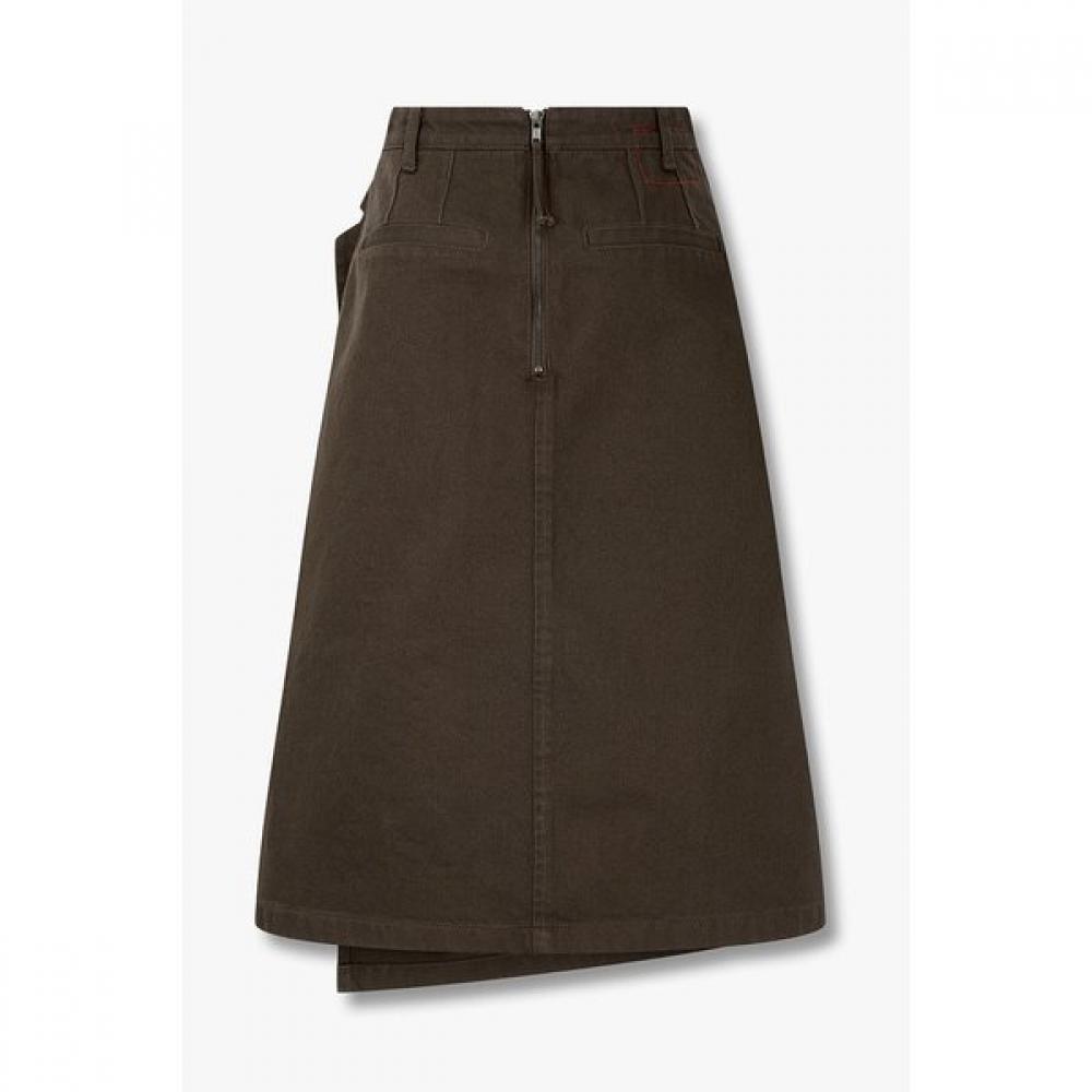 Studio Tomboy Denim Wrap Skirt 9106162051