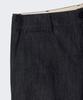 MUSINSA STANDARD Slub Denim-Like Officer Pants [Black]