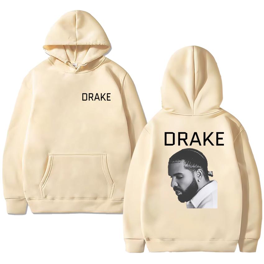 Hot Rapper DRAKE vintage Graphics printed streetwear Autumn Winter Men women hip hop punk Sweatshirt Unisex Fleece Casual Hoodie