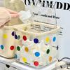 Prickig Dekorativ Håraccessoarer Organizerlåda med Genomskinligt Lock Flerfack Hållbar Plastförvaring för Hårband, Hårband, Smycken