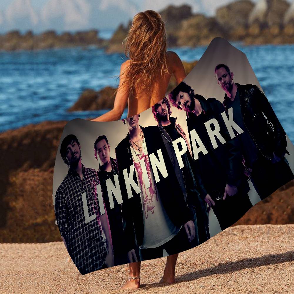 L-Linkin Hot Band Park Big Microfiber Beach Towels Quick Dry Towel Sand Beach Towels Pool Towel For Travel Swim Pool Yoga