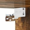 Bedside Cabinet Smoked Oak 29 x 31.5 x 49 cm Engineered Wood