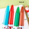 Cartoon Christmas Multi-Color Ballpoint Pen - Student Gift & Journal Pen