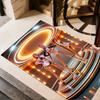 Futuristic Fashion Party Floor Mat Suitable for Study room Game Room Entryway Hallway Antislip Carpet Office home decor Wedding Party Gift