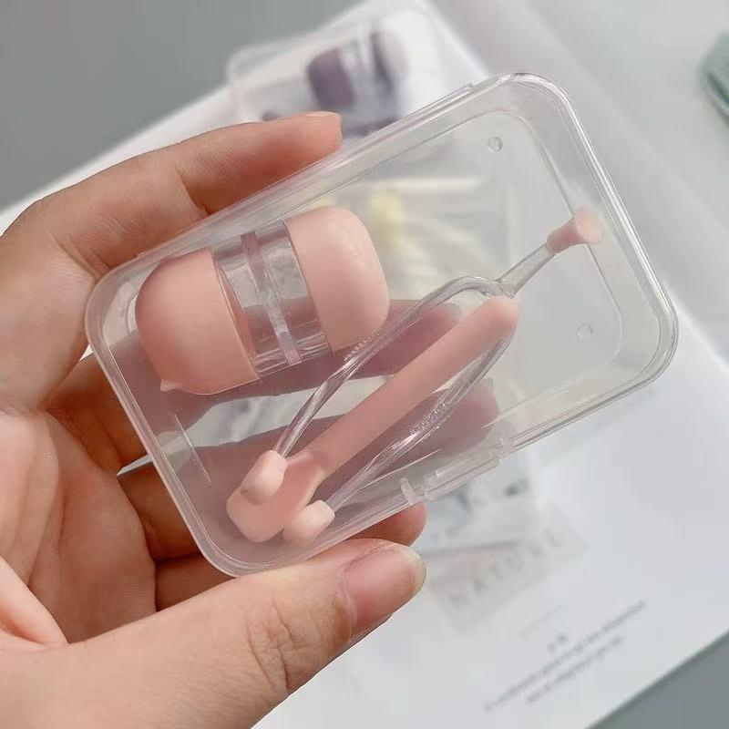 Disposable Colored Contact Lens Remover and Suction Stick Tool 055 розовый