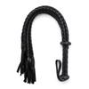 Whip BDSM Sex Toys Flap Butt Twist Braid 62+16cm PU Couple Game Props Bondage Cosplay