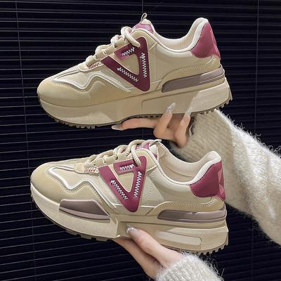 Fashion Women Sneakers 2024 New Spring Autumn Brand Luxury Vulcanize Shoes Casual Footwear Zapatillas Mujer Light Flat Breathable Shoes