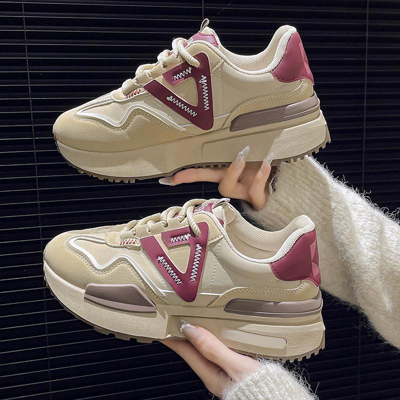 Fashion Women Sneakers 2024 New Spring Autumn Brand Luxury Vulcanize Shoes Casual Footwear Zapatillas Mujer Light Flat Breathable Shoes