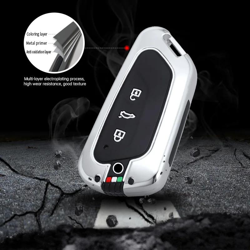 VW GTI GOLF 2026 Hot For VW VOLKSWAGEN Metal Car Key Case Cover for Volkswagen VW GTD Magotan Golf 8 MK8 ID.3 ID.4 ID.6 Car Key 