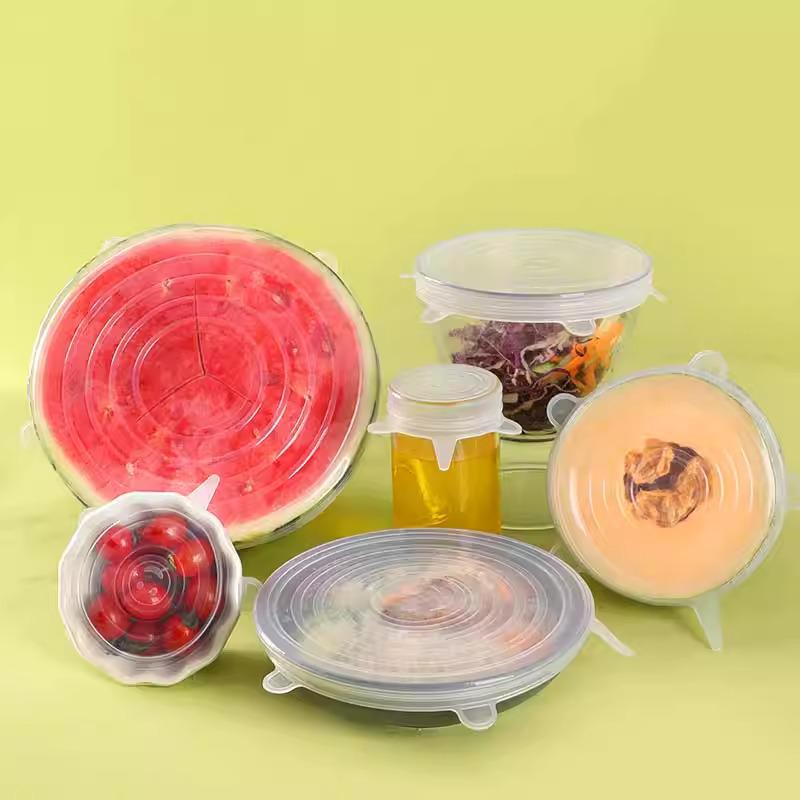 

Набор для новичка 0.5 из шести предметов: Силиконовые крышки для герметизации пищевых продуктов для универсальных круглых мисок