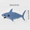 HM&DX Cartoon Shark Shaped Bathroom Rugs,Absorbent Non-Slip Bath Rugs,Comfort Washable Shower Rug,Kitchen Sink Bedroom Floor Mat Carpet Area