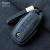 Nissan Teana/X-Trail/Qashqai/Tiida Key Case: Suede, Full Coverage, Tanlu Buckle