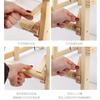 Children's Wooden Loom Kindergarten Research Montessori Play-house Simulation Weaving Toys