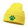 Multiple Colors Of Dog Paw Prints Winter Hats Unisex Cap Beanie Hats For Man Thermal Cozy Knit Hat Beanie Perfect For Travelling