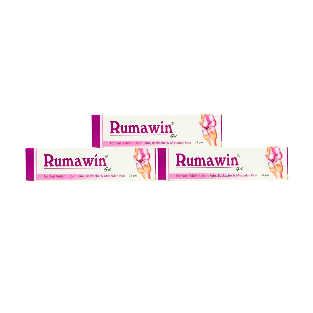Rumavin komplekts (3 x 25 g), Rumawin gēla komplekts, WinTrust Pharmaceuticals