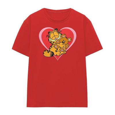 Garfield Damen/Damen Niedliches und Kuscheliges T-Shirt