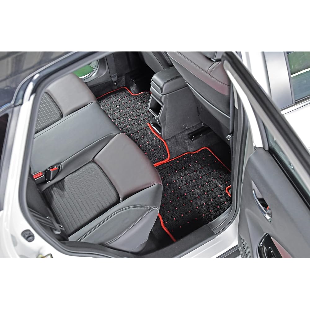Monster Sport Floor Mats Red Front for Suzuki Vehicles WDB3S WEB3S 894550-7900M