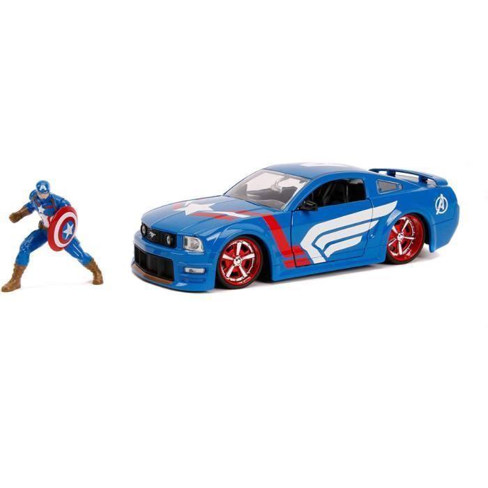 Voiture Ford Mustang GT Captain America - JADA TOYS