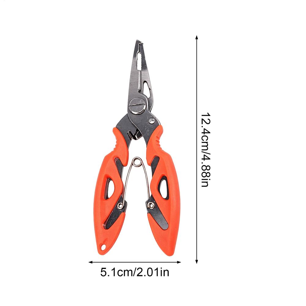 Pliers for Fishing Bent Nose Angling Lure Remover Fishing Lure Pliers for Freshwaters Offshore Surf Inshore Trolling Casting