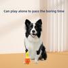 Leaky Food Simulation Bowling Dog Toy Teeth Grinding Interaction To Relieve Boredom, Natural Rubber Leaky Food Chewing Medium-sized Dog Toy