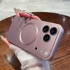Stylish Plating Metal Paint Magnetic Phone Case for IPhone 17 16 15 14 13 Pro Max Soft TPU Cover, for MagSafe Wireless Charging