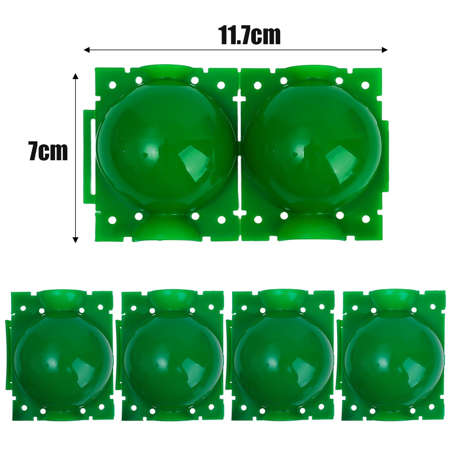 

Reusable Plant Rooting Ball Green Black Clear Garden Plant Rooter Box High Pressure Propagation Grafting Cutting Breeding Box 5PCS зелёный