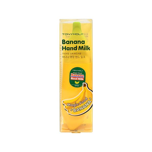 

Фруктовый крем для рук Tonymoly (Magic Food Банановое молочко для рук 45мл