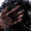 Halloween Black Spider Web Lace Table Runner Gothic Style Table Cloth Home Party Dining Table Decor Spooky Festival Decoration