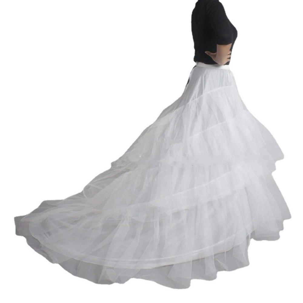 Gauze Wedding Underskirt Puffy Design Prom Crinoline High Quality Bridal Petticoat  Formal Events