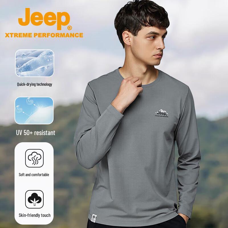 

Jeep Men s Outdoor Quick-Dry Long-Sleeve T-Shirt XL