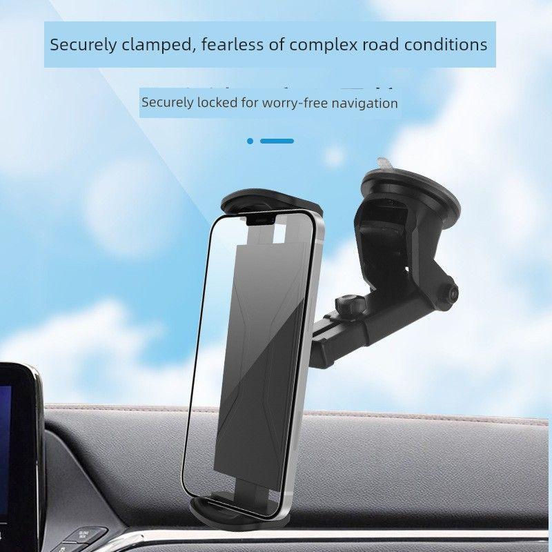 Car Dashboard Glass Suction Cup Mobile Phone Holder Universal Tablet Navigation Car Mount