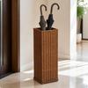 Freestanding Rattan Umbrella Basket | SpaceSaving Vertical Design, Tightly Woven Texture,