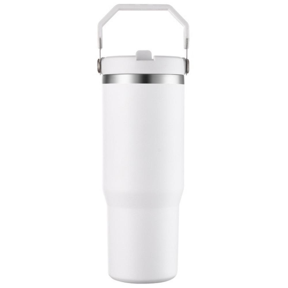 

Термос 30 унций, термос из пищевой нержавеющей стали сохраняет температуру в течение 12 часов, подходит для дома, путешествий, кемпинга, офиса 30 Oz