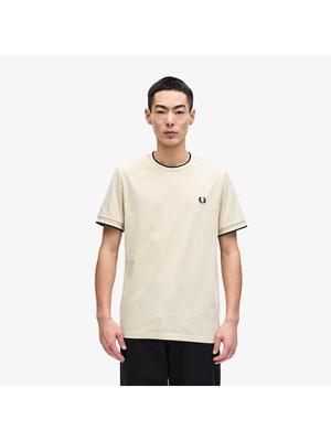 Fred Perry [originální ústředí] Fred Perry [základní] Twin Tip tričko U87 Afpm2411588 U87 qzgAfpm2411588 U87