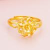Retro Rose Open Ring Women's Exquisite Flower Ring Accessories