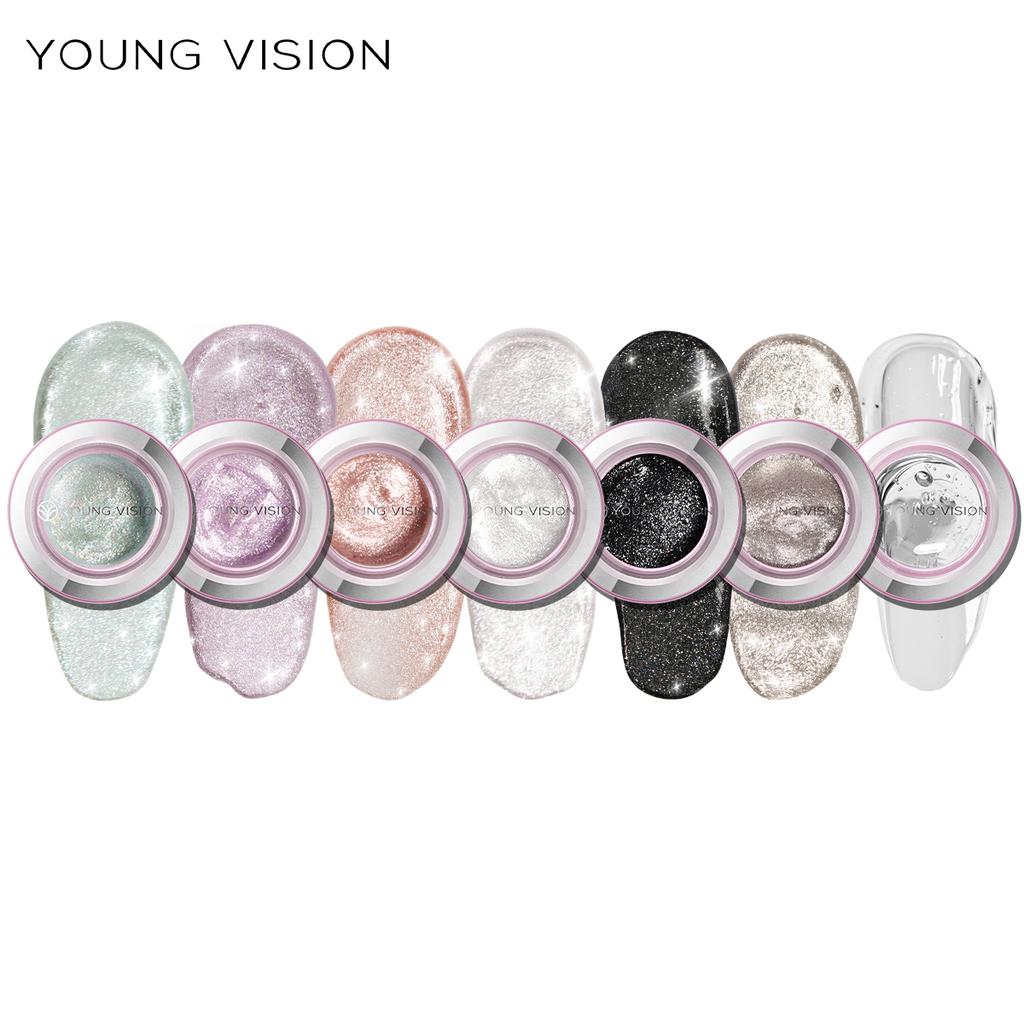 7 Color Liquid Eyeshadow Waterproof, Non-sticky Rmt Highlighter & Smoky Eyeshadow with Vivid Color Payoff Cosmetics