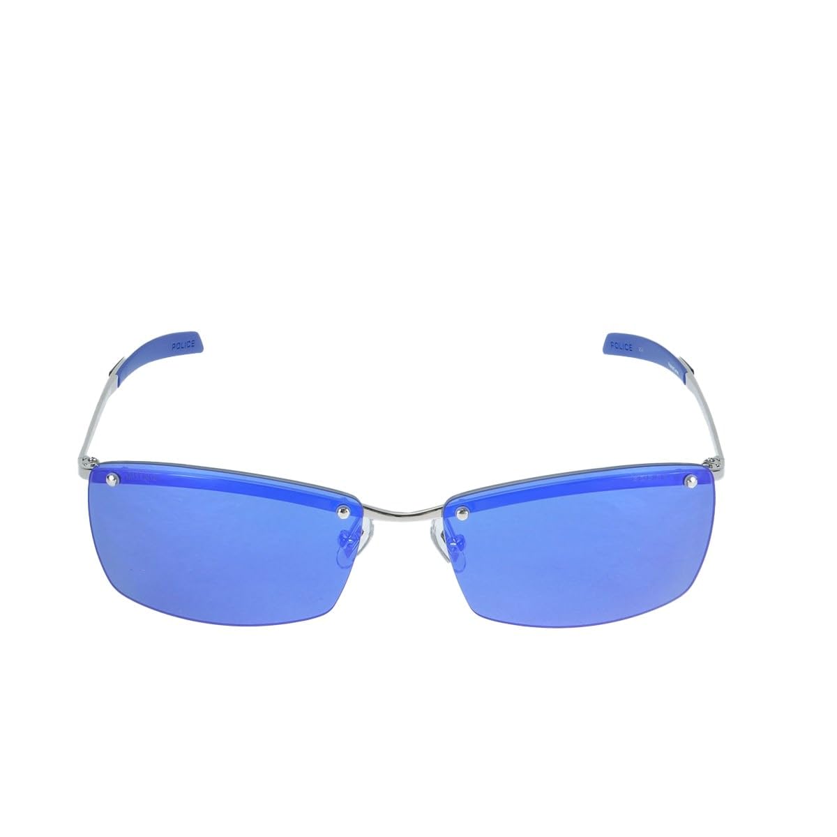 Police Polarized Sunglasses for Men SPLT77J 579P 60 size Tech Lenses Collection Japan Model Titanium Square