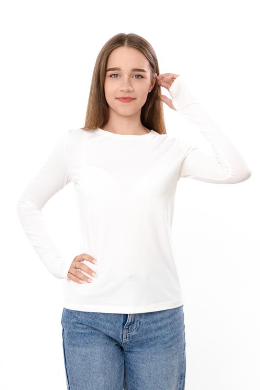 Teen Girls Solid Color Long Sleeve Top Any season 6521-036 HC