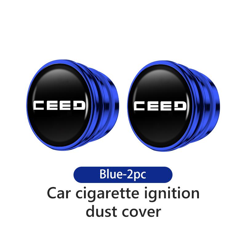 Universal Car Cigarette Lighter Dust Proof Cover Cap Accessories For KIA Ceed ED 2006 2007 2008 2009 2010 2011 2012 ahs256