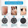 New Electric Foot Grinder with LCD Display for Removing Dead Skin and Calluses