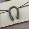 [Pre-Owned] Dionysus Tiger Head Crystal Detail Chain Leather Crossbody Bag Small - Excellent #JZFNP6