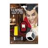 Vampire Makeup Set - WIDMANN - Fangs - Fake Blood - Sponge