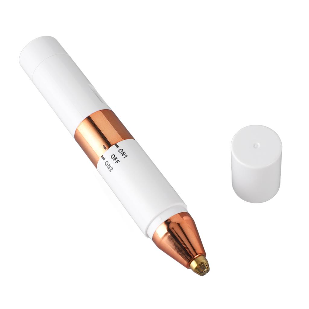 2 In 1 Hair Remover Facial Hair Remover and Eyebrow Trimmer Rechargeable Eyebrow Trimmer Epilator for Women Men