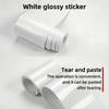 1PC 10m/393.5inch Lines Wall Stickers Self Adhesive Skirting Board Waistline Window Sills Door Frames Border Wrapping Decorative