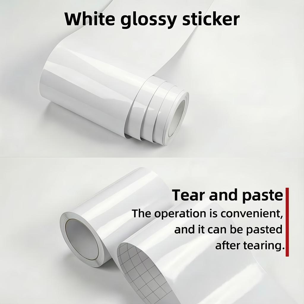 1PC 10m/393.5inch Lines Wall Stickers Self Adhesive Skirting Board Waistline Window Sills Door Frames Border Wrapping Decorative