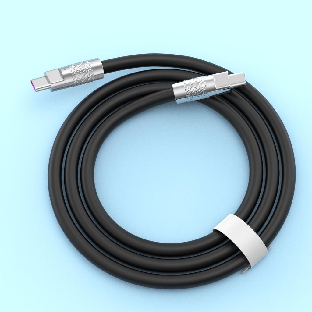 Apple PD27W-kompatibles USB-C-zu-USB-C-60W-Schnellladekabel für Laptops
