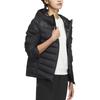 adidas Piumino con Cappuccio Caldo Moda Minimalista Lettera Uomo Capispalla Nero JL9579