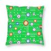 Bitcoin Cryptocurrency Square Throw Pillow Cover Decoration Print Ethereum Blockchain Btc Cryptocurrency Cushion Cover for Sofa