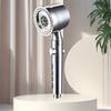 New High Pressure Water Saving Filter Shower Head 5 Modes Handheld Shower Head One Button Stop Bathroom Accessories Set